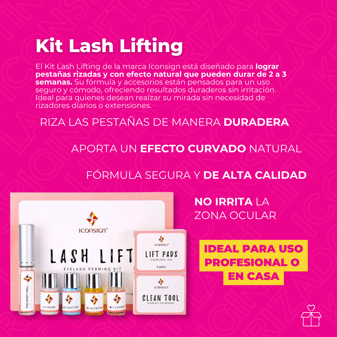 Kit Lash Lifting Rizado Original Iconsign