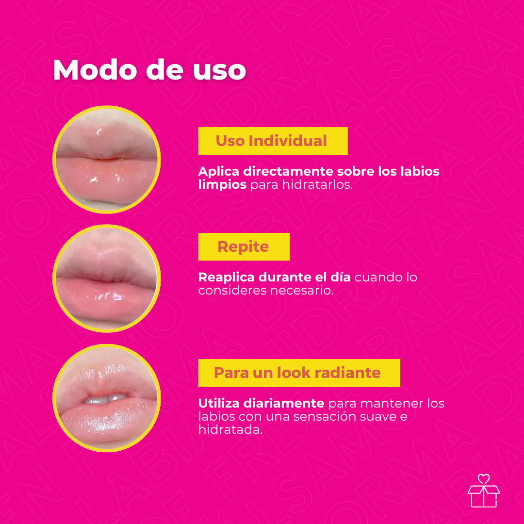 Paquete De 24 Bálsamos Labial Hidratante Con Sabor A Frutas