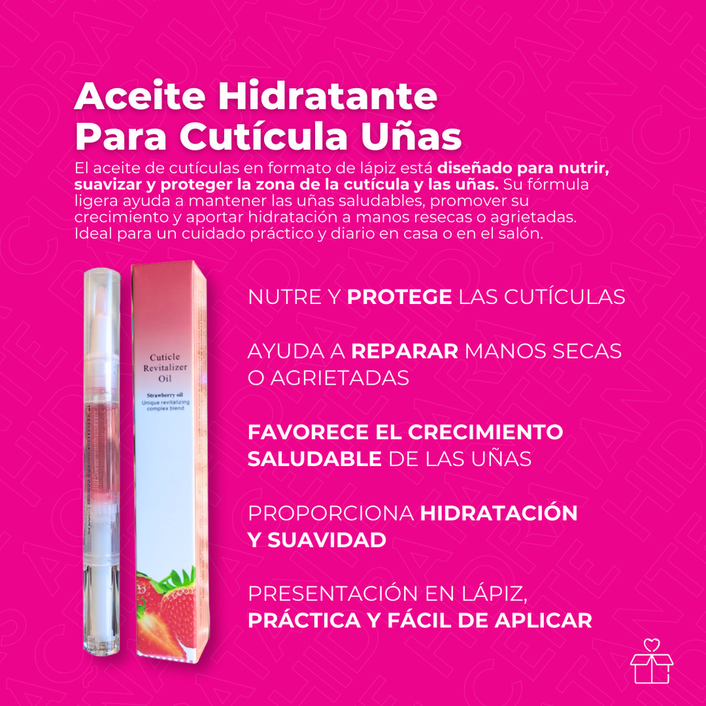 Aceite de cutículas y uñas