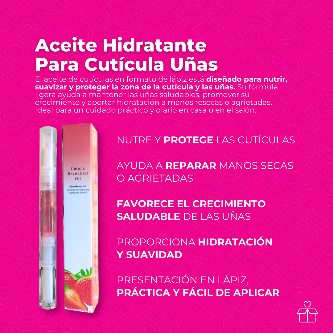 Aceite de cutículas y uñas