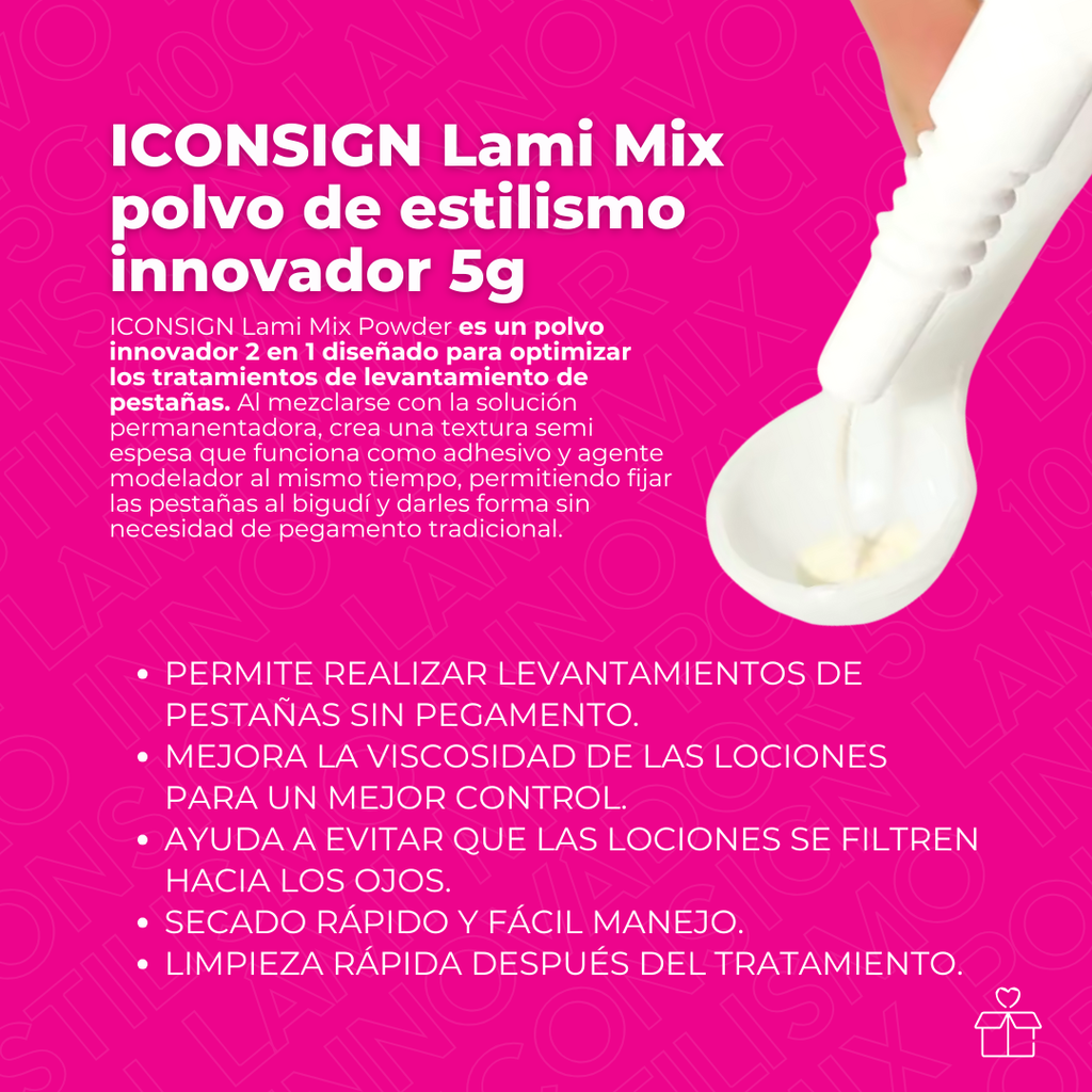 ICONSIGN Lami Mix Polvo de estilismo innovador