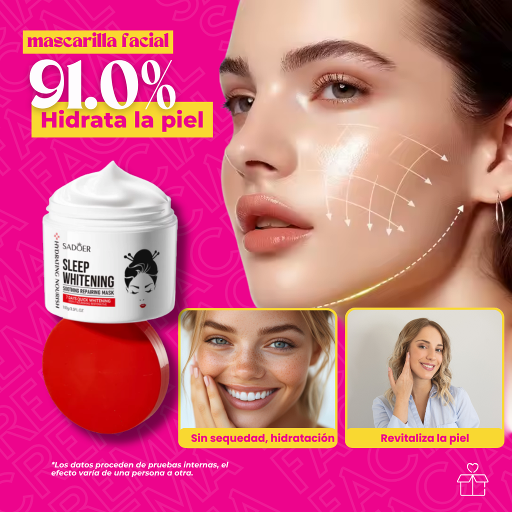 Set Manchas Aclarante Crema Ácido Kojico Sadoer 9 Piezas