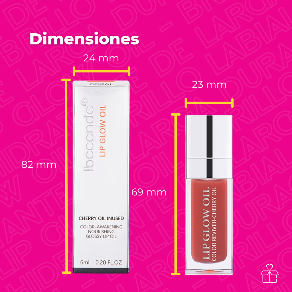 Lip Glow Oil – Brillo Labial Hidratante de Larga Duración