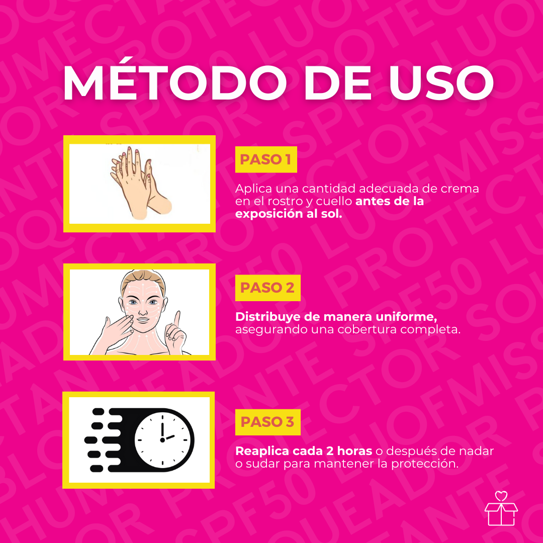 Bloqueador Solar en Barra Humectante SPF50 PA+++ Luofmiss 30ml