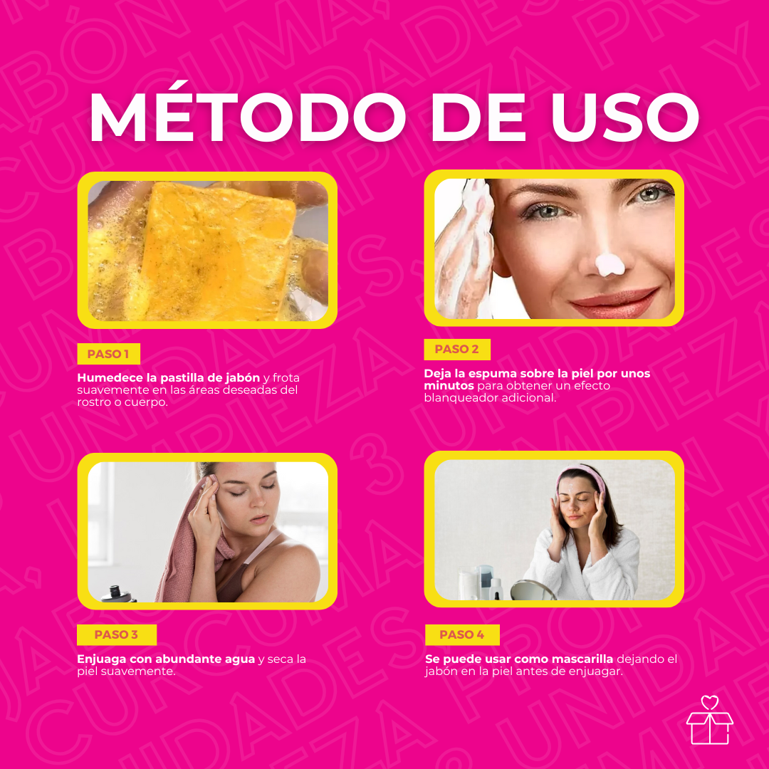 Jabón De Cúrcuma en Barra 100g