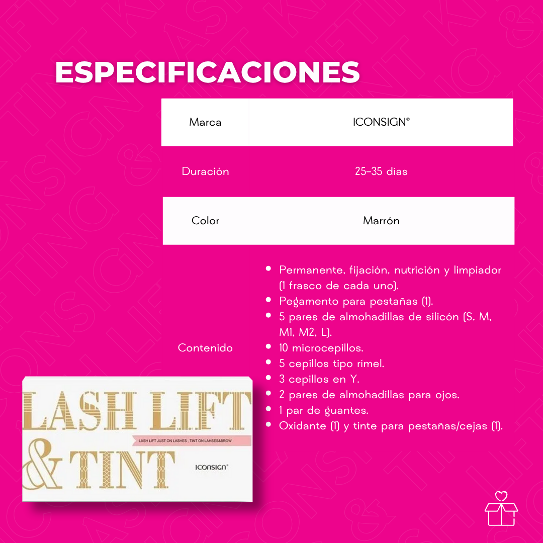 ICONSIGN Lash Lifting & Tint Kit