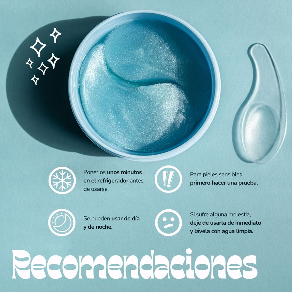Parches Hydrogel Contorno Ojos Acido Hialurónico