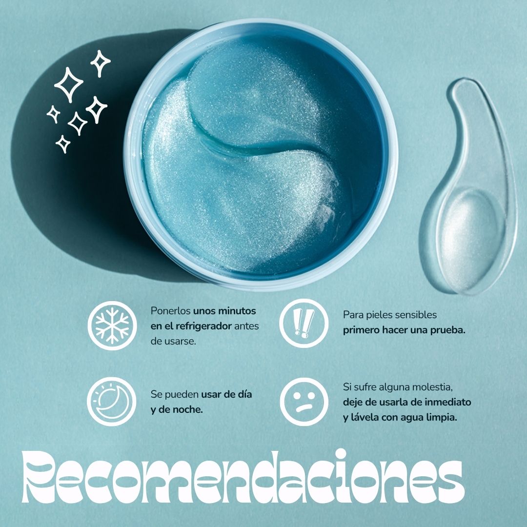 Parches Hydrogel Contorno Ojos Acido Hialurónico