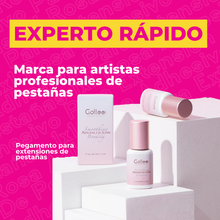 Cargar imagen en el visor de la galería, Adhesivo Extensiones De Pestañas Pink Clear Bonding Gollee Color Rosa transparente
