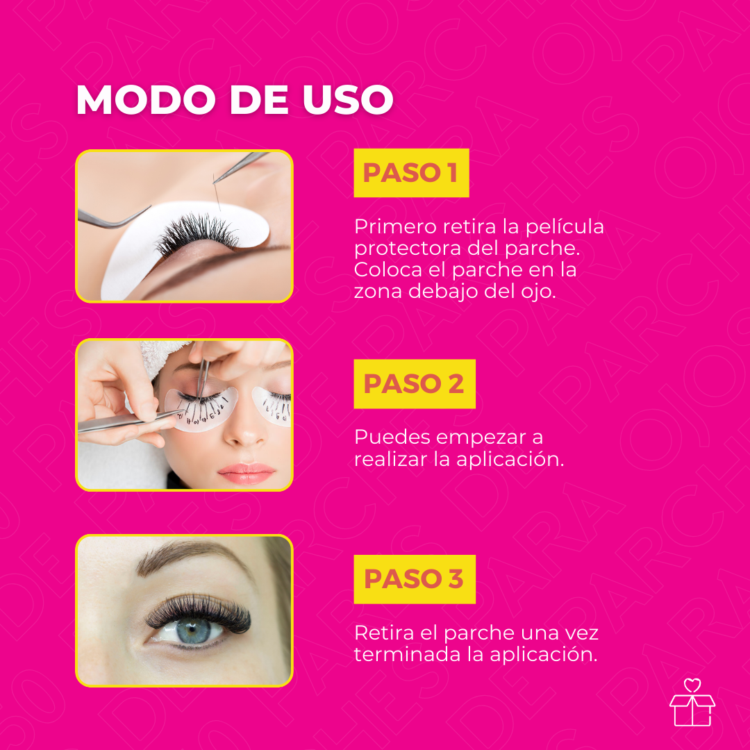 50 Pares Parches Empaque