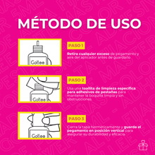 Cargar imagen en el visor de la galería, Gollee Elite Master Glue Power 5ml - Adhesivo De Pestañas Color Plateado
