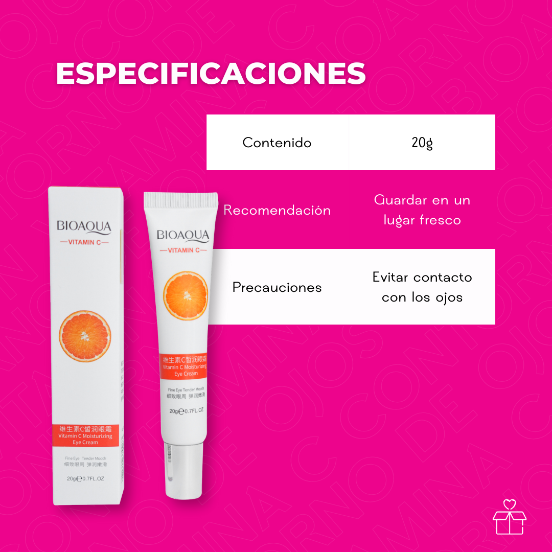 Contorno de Ojos Bioaqua con Vitamina C