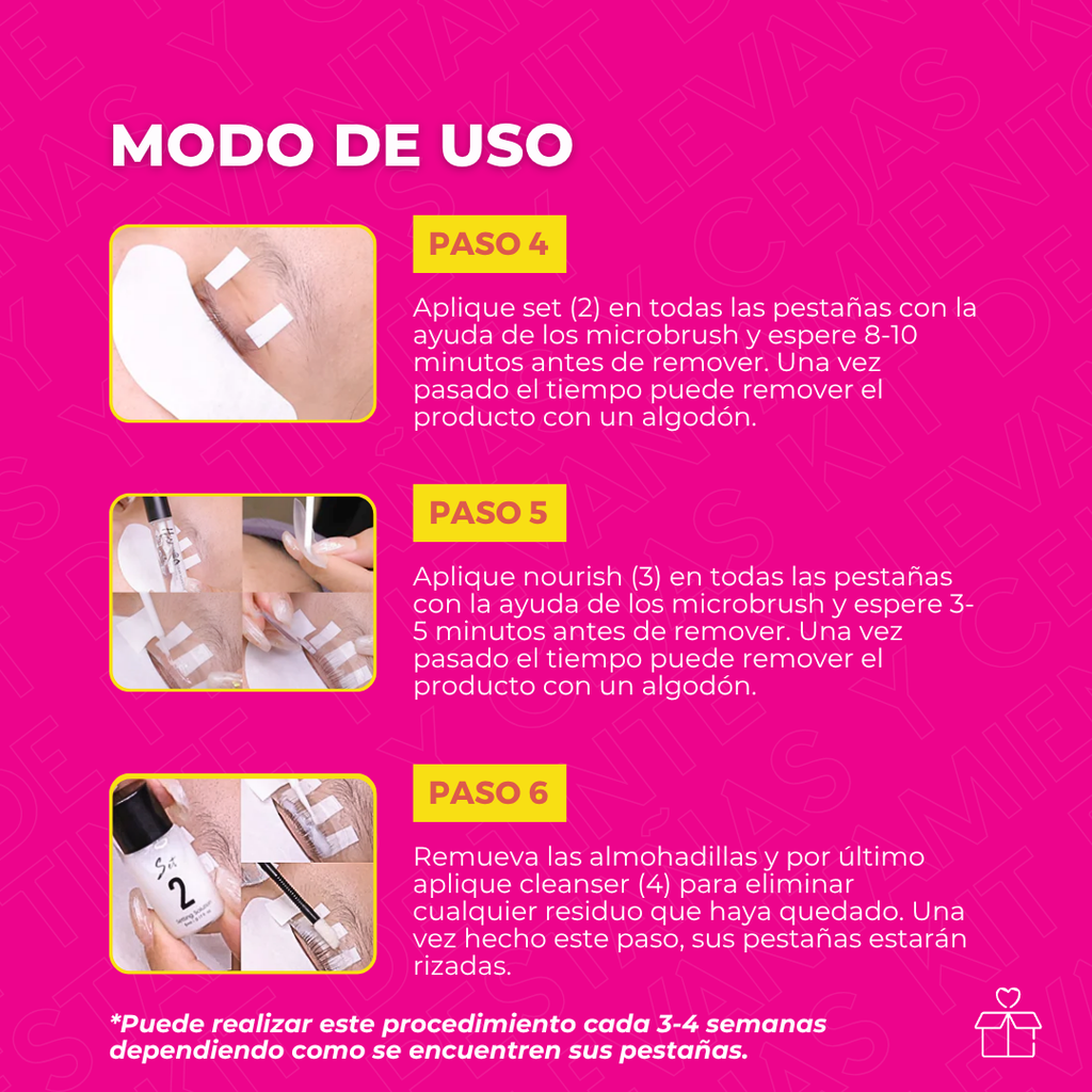 Kit Lash Lift Profesional GOLLEE
