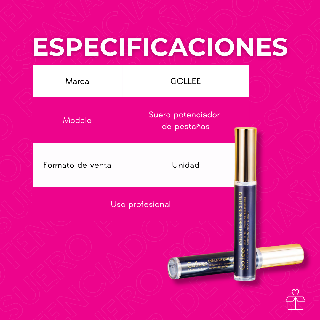 Suero Fortalecedor De Pestañas Gollee Eyelash Serum 6ml