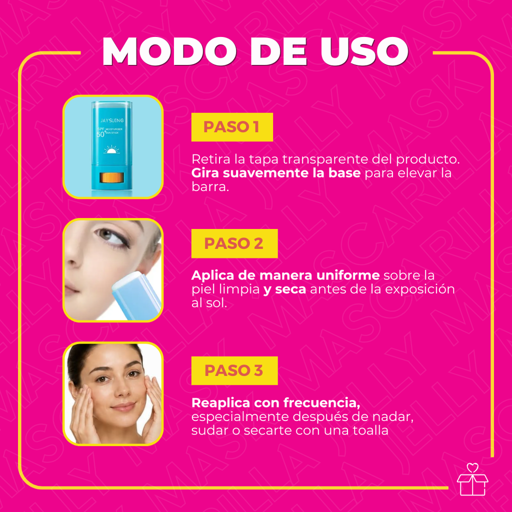 Protector solar en barra SPF 50