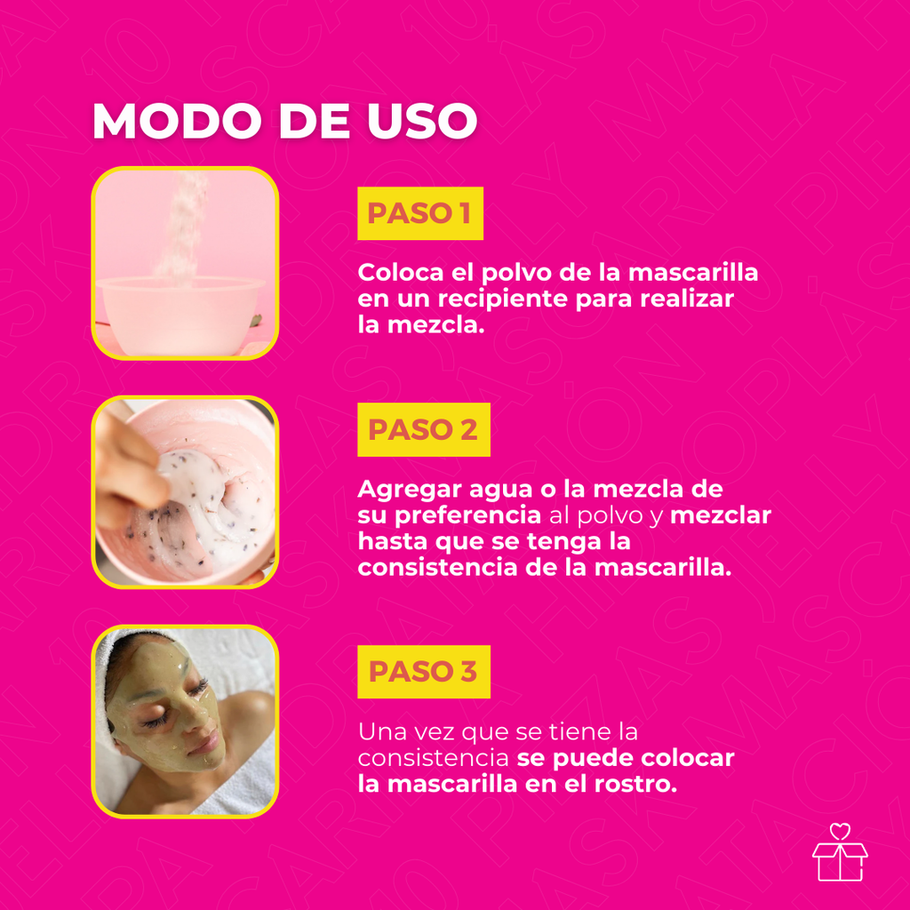 Jelly Mask Mascarilla Hidroplástica Spa Hidratación – 10 Piezas Lavanda