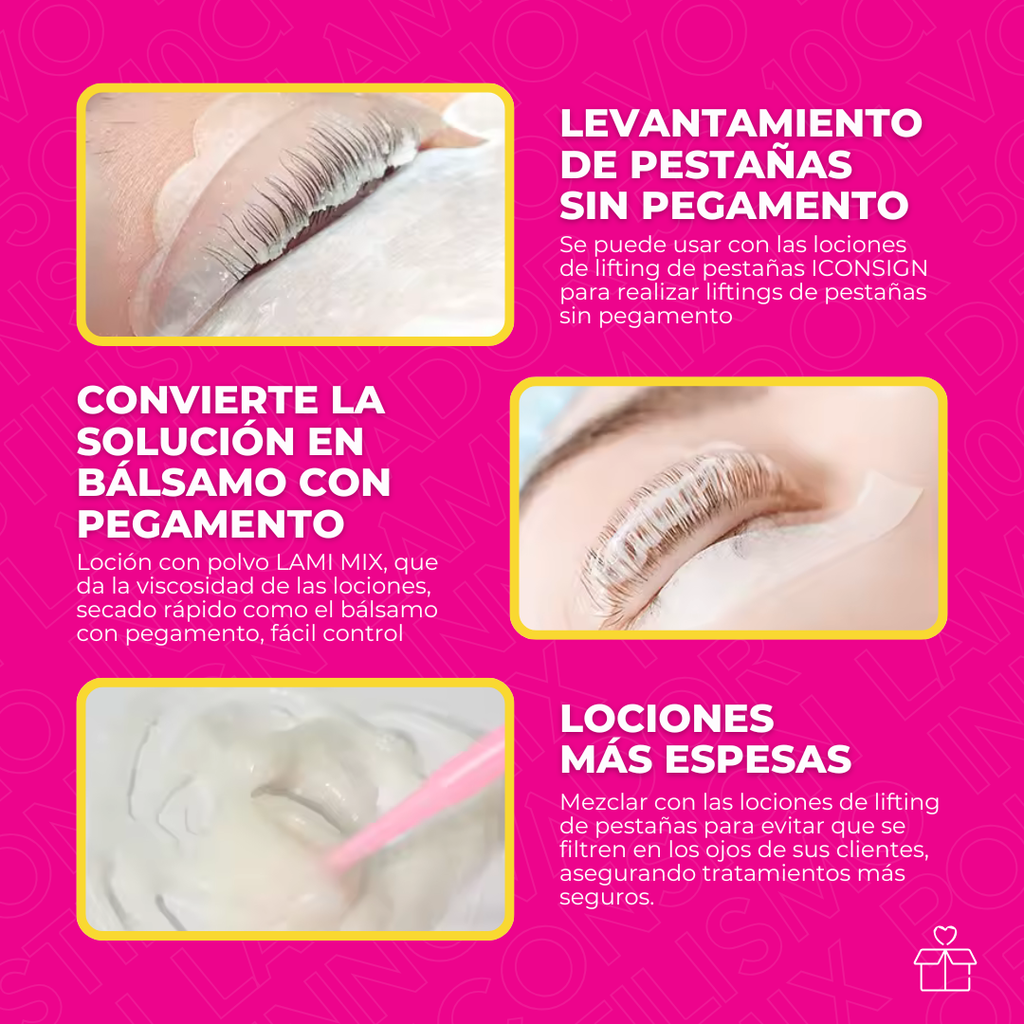 ICONSIGN Lami Mix Polvo de estilismo innovador