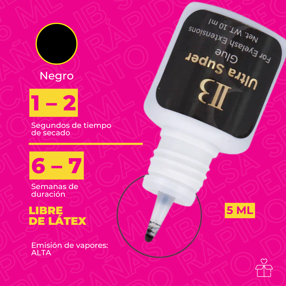 Pegamento Pestañas Mink IB Super Ultra Glue 5ml