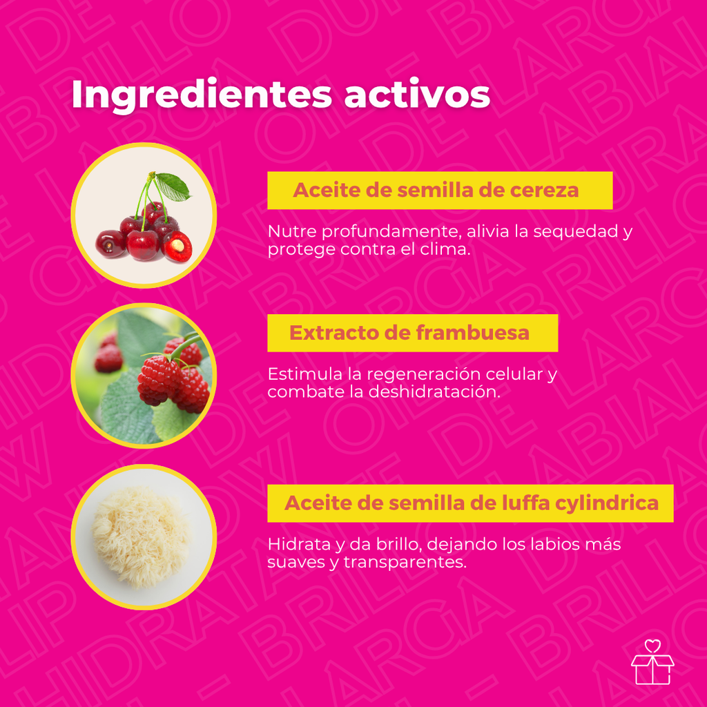 Lip Glow Oil – Brillo Labial Hidratante de Larga Duración