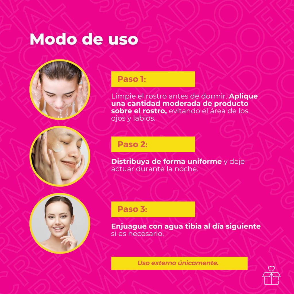 Máscara Facial Sadoer de Noche