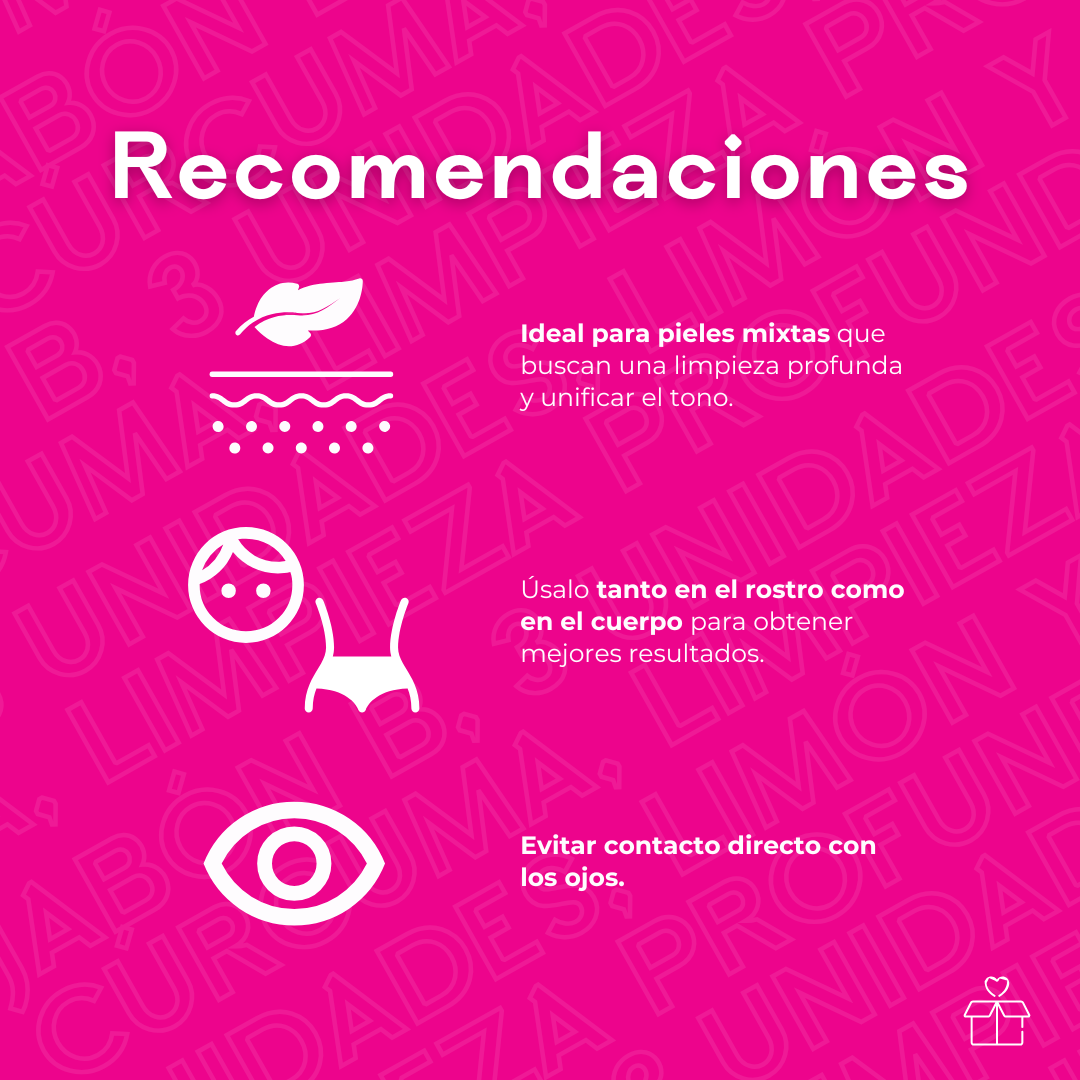 Jabón De Cúrcuma en Barra 100g