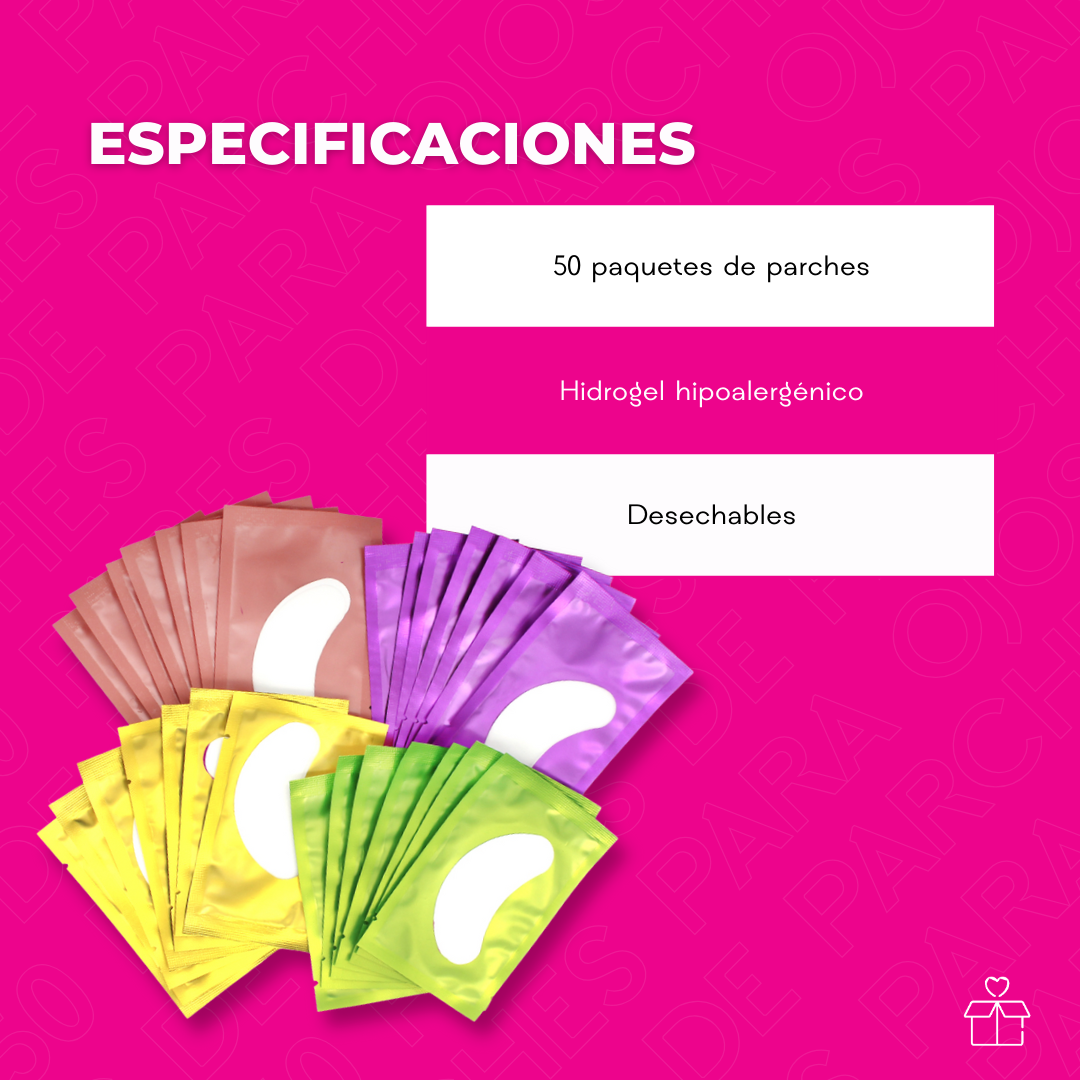 50 Pares Parches Empaque