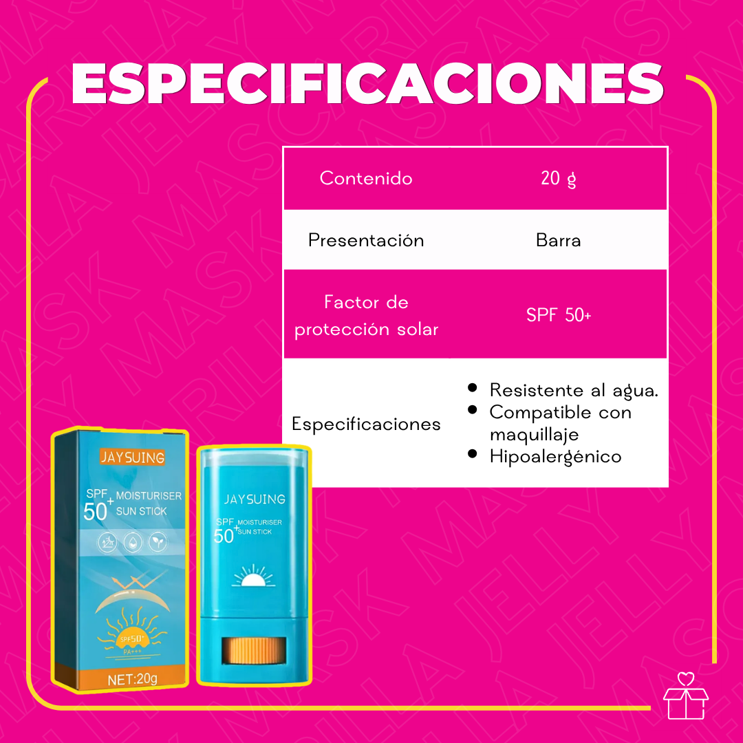 Protector solar en barra SPF 50
