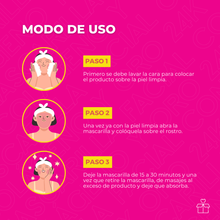 Cargar imagen en el visor de la galería, Mascarilla Facial con Colágeno y Oro 24K
