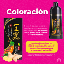 Cargar imagen en el visor de la galería, Shampoo Tinte Instantaneo Cubre Canas Natural Jengibre 500ml
