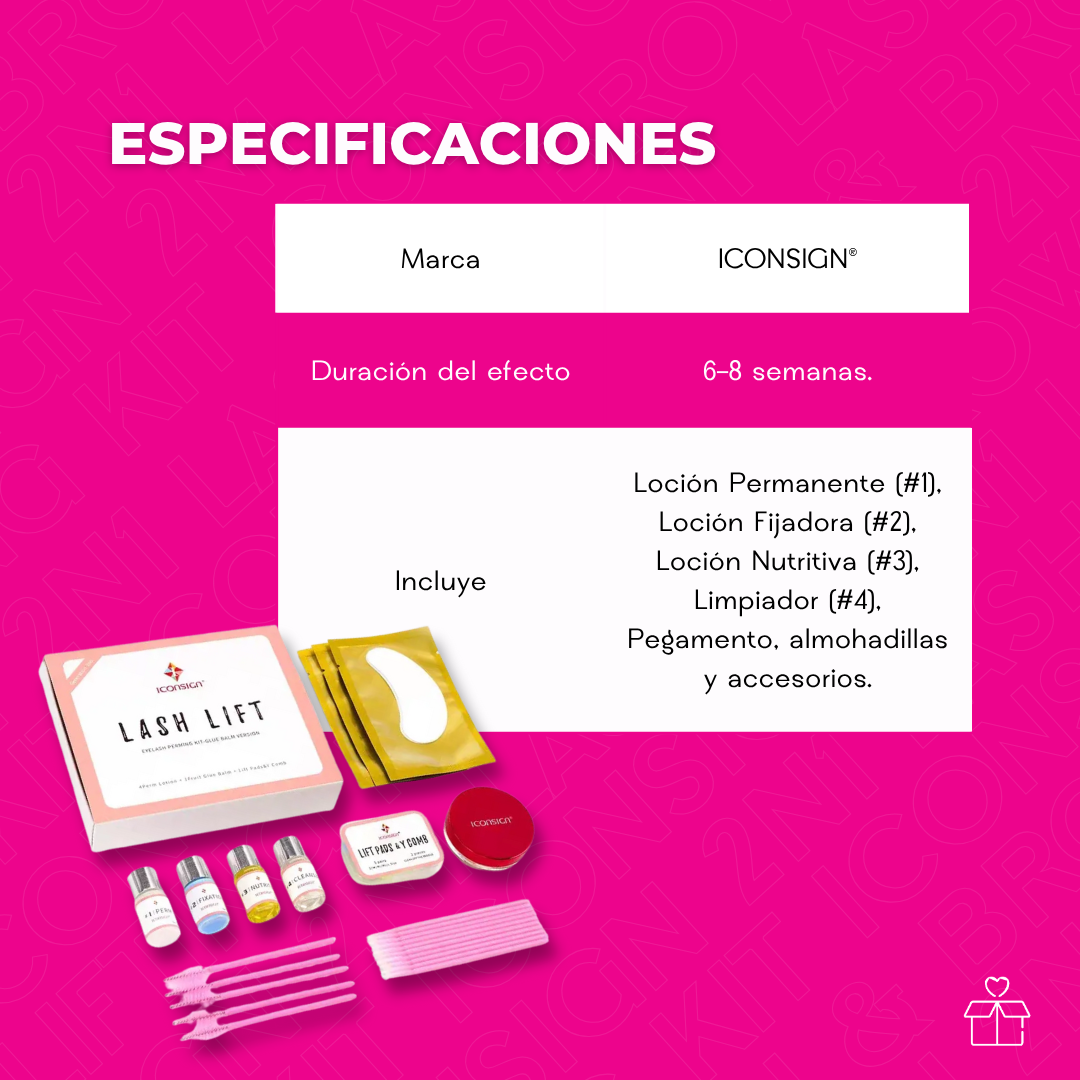 ICONSIGN 2N1 Lash & Brow Lifting Kit