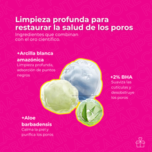 Cargar imagen en el visor de la galería, Crema Facial Lanbena con 60 Tiras para Remoción de Impurezas
