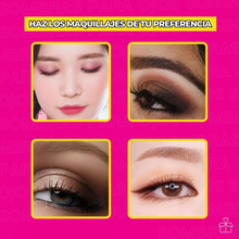 Cargar imagen en el visor de la galería, Paleta Sombras Nude New 18 Tonos Rosas Dorado Ocres + Espejo OnlyShop Mexico
