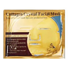 Cargar imagen en el visor de la galería, Mascarilla 24k Facial Colageno Dorada Hidratante 200 Pzas OnlyShop Mexico

