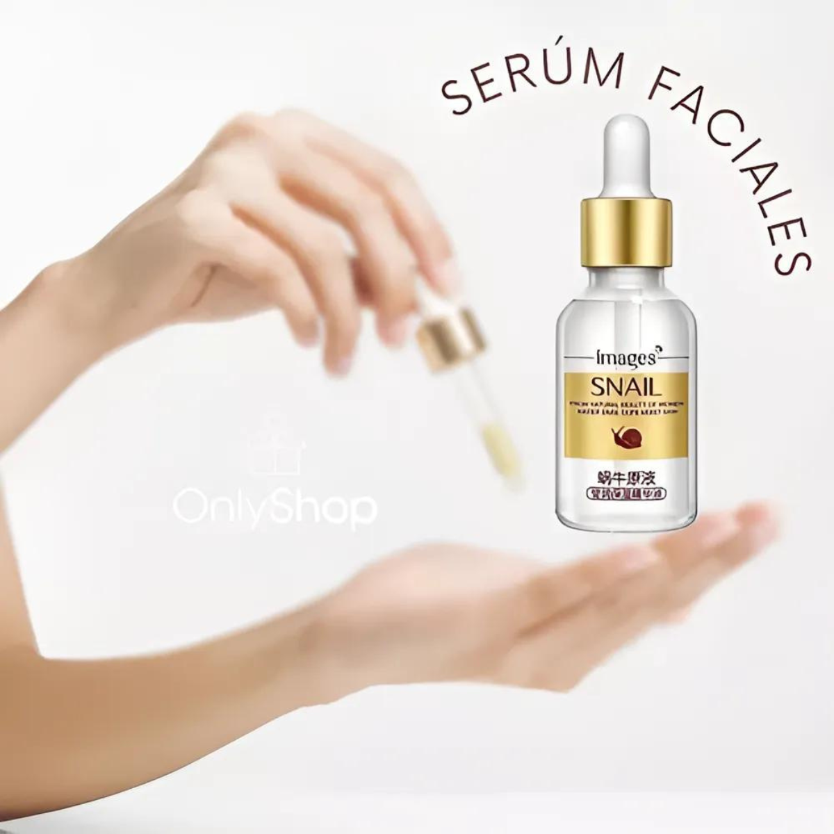 5 Serum Acido Hialuronico White Rice Te Verde Granada Snail OnlyShop Mexico