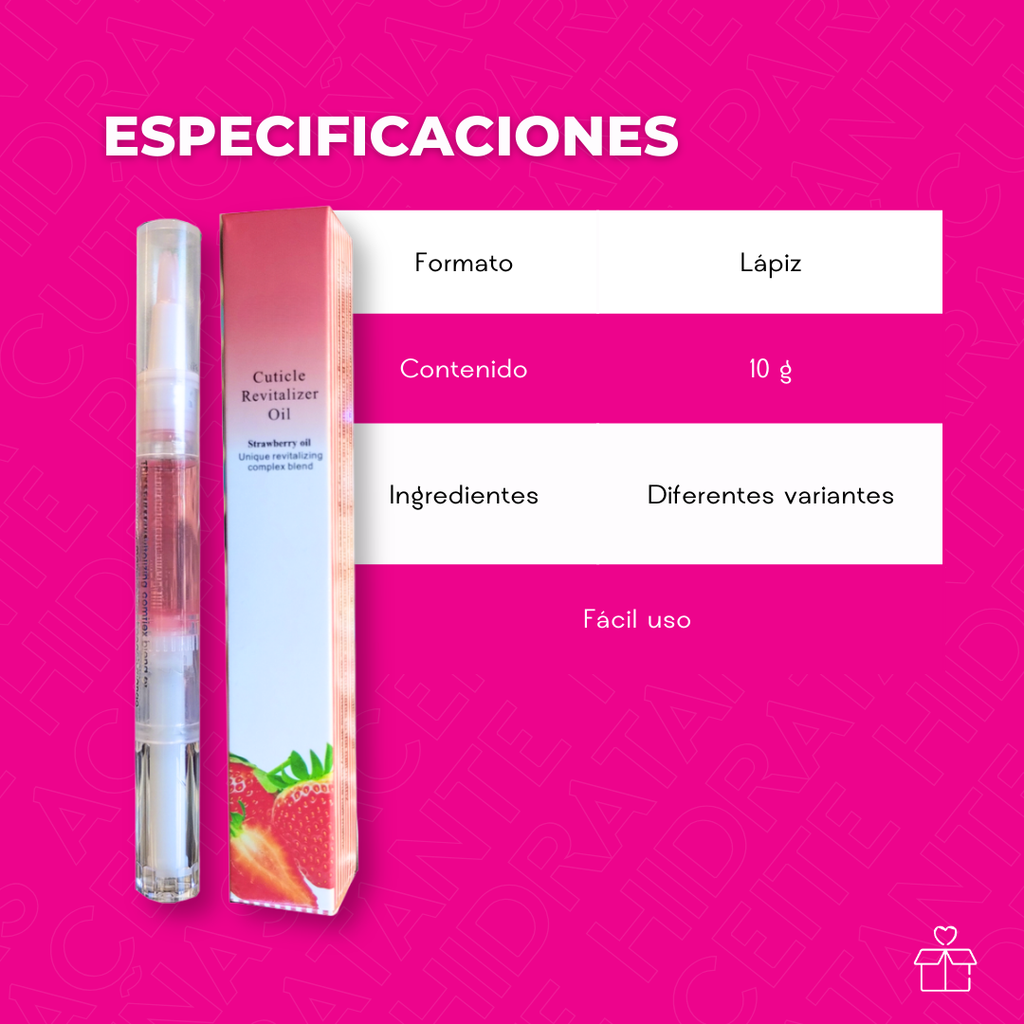 Aceite de cutículas y uñas