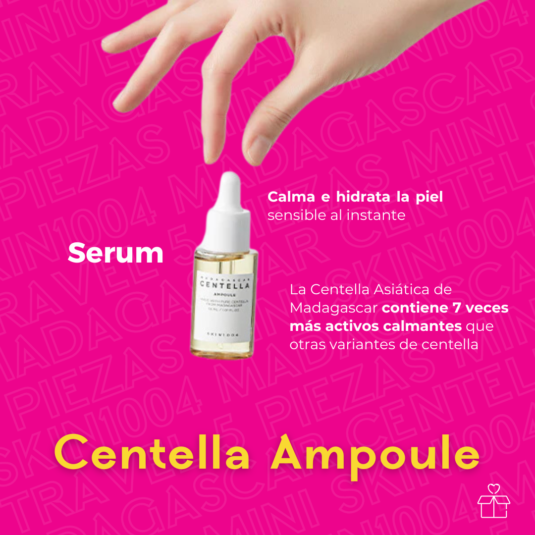Skin1004 Madagascar Centella Travel 5 Piezas Mini Momento De Aplicación Día/noche Tipo De Piel Todo Tipo De Piel OnlyShop Mexico