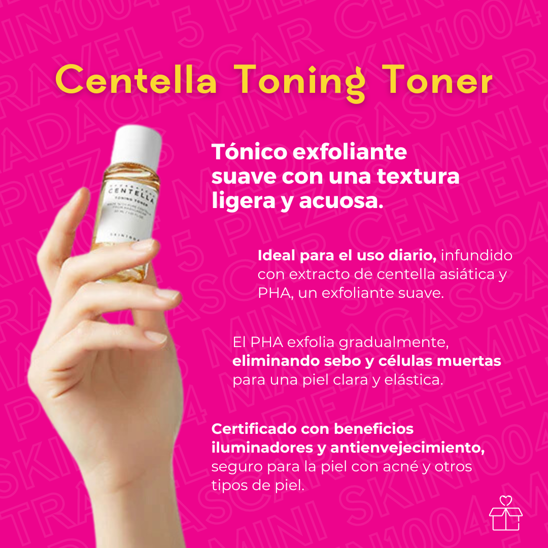 Skin1004 Madagascar Centella Travel 5 Piezas Mini Momento De Aplicación Día/noche Tipo De Piel Todo Tipo De Piel OnlyShop Mexico