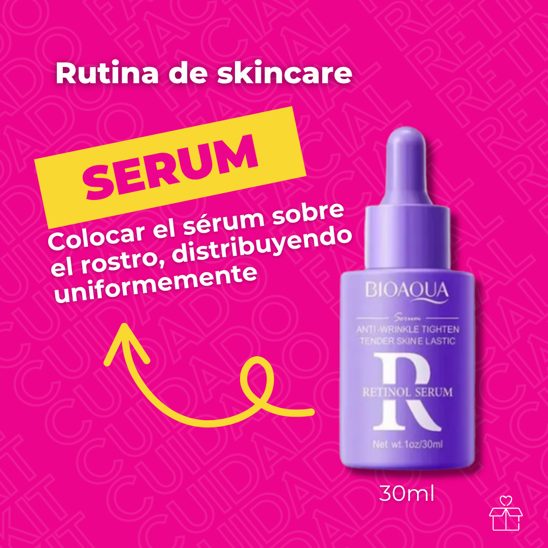 Set de Cuidado Facial con Retinol – Bioaqua