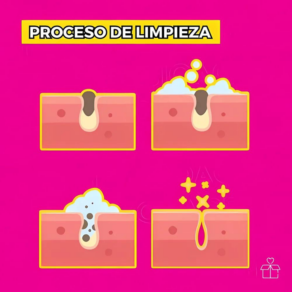 Set De 3 Pure Skin Bioaqua Retira Acne Espinillas Grasa OnlyShop Mexico