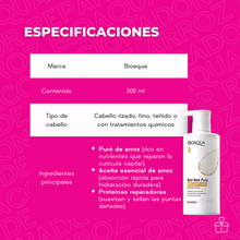 Cargar imagen en el visor de la galería, Acondicionador de Cabello de Arroz Bioaqua
