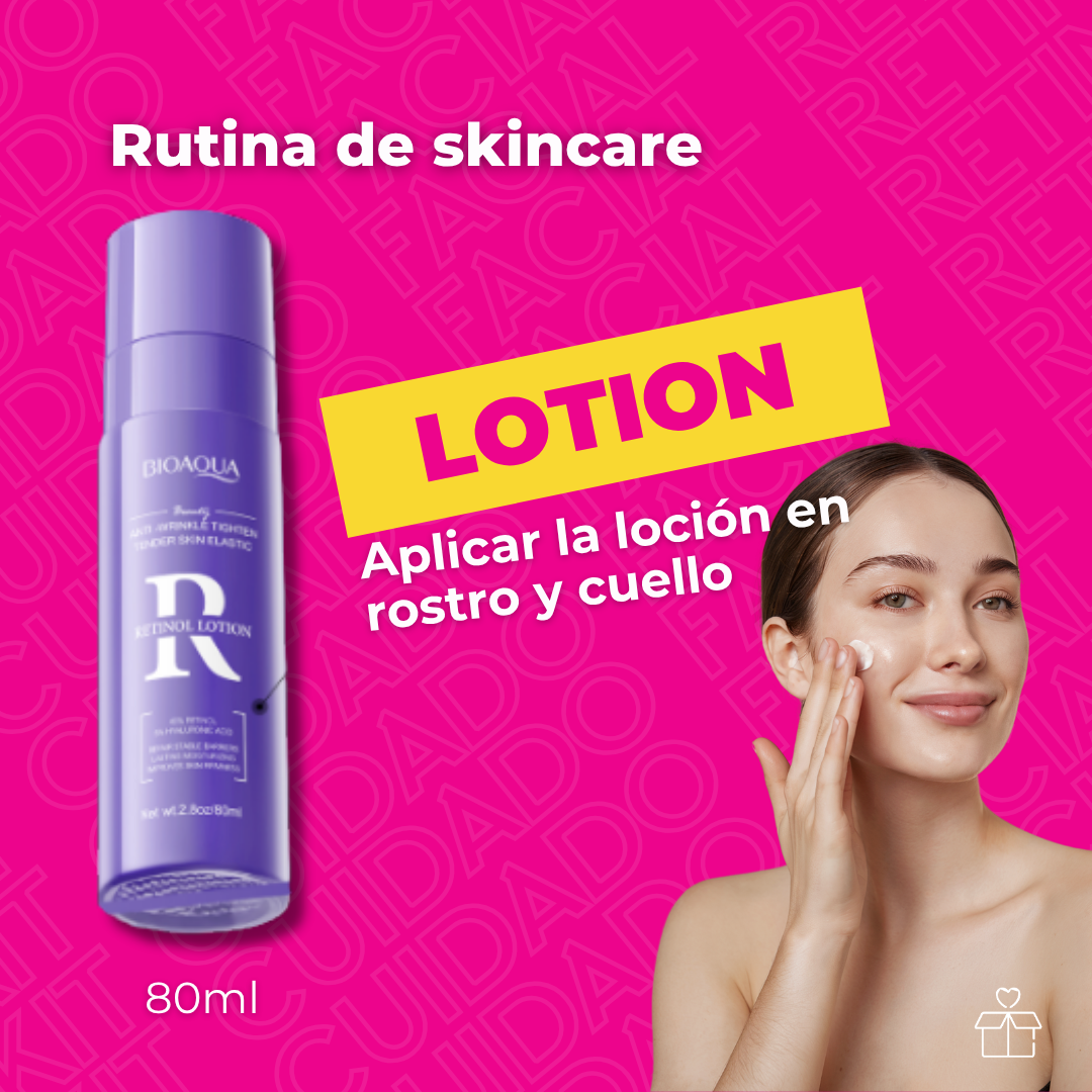 Set de Cuidado Facial con Retinol – Bioaqua
