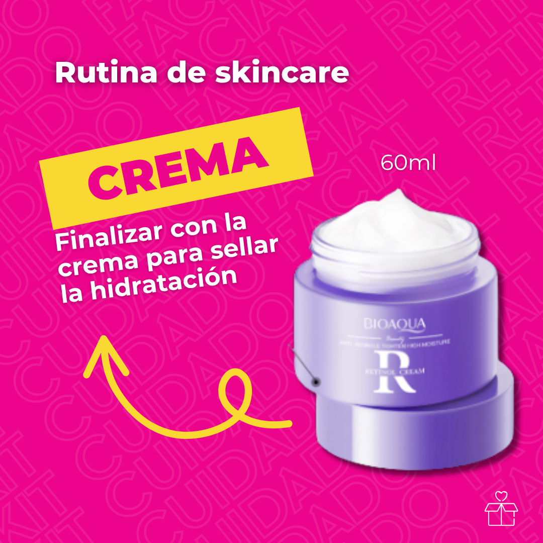 Set de Cuidado Facial con Retinol – Bioaqua