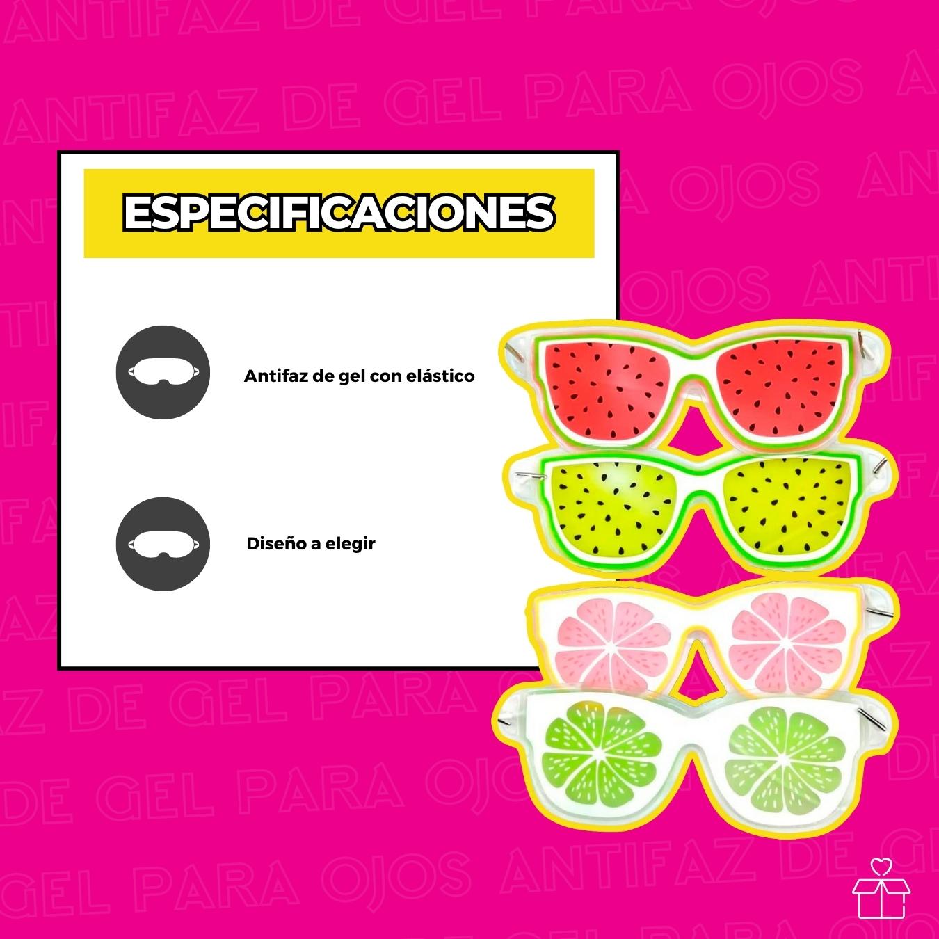 Antifaz De Gel Para Ojos Ojeras Contorno Ojos Fatiga Inchazón Parches Onlyshop Mexico