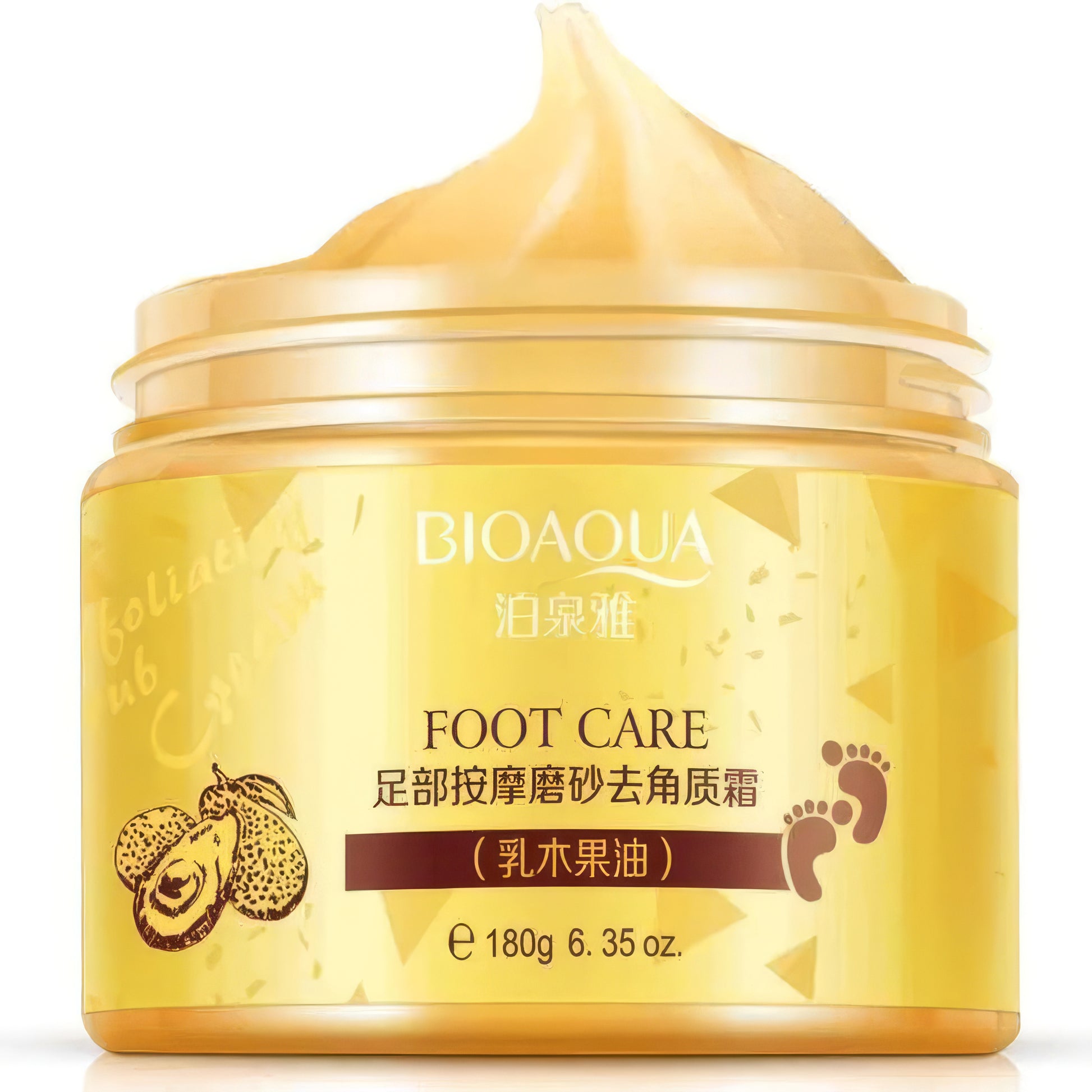 Gel Exfoliante Bioaqua para Pies con Masaje Suavizante