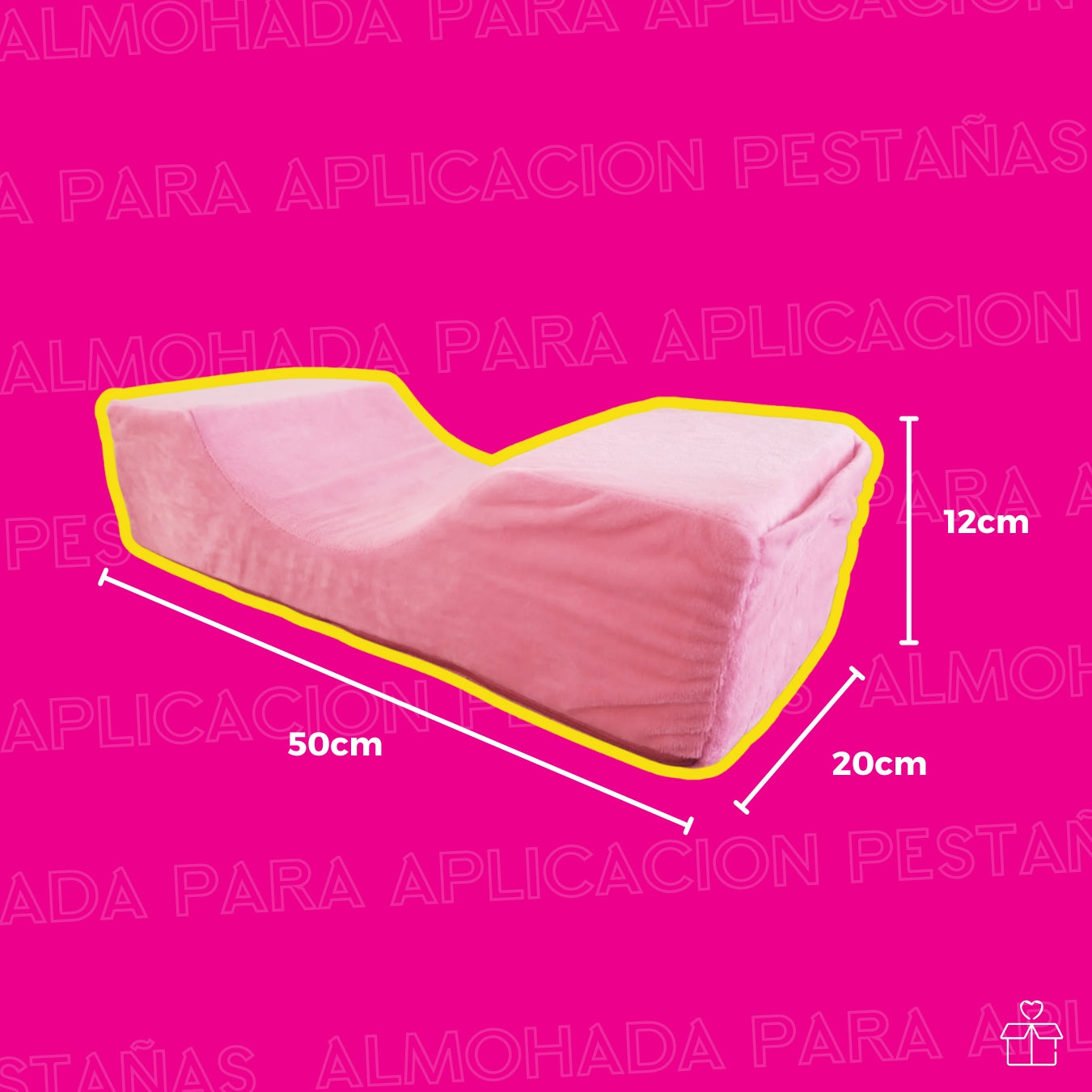 Almohada De Bolsillo Extensión de Pestañas Onlyshop Mexico