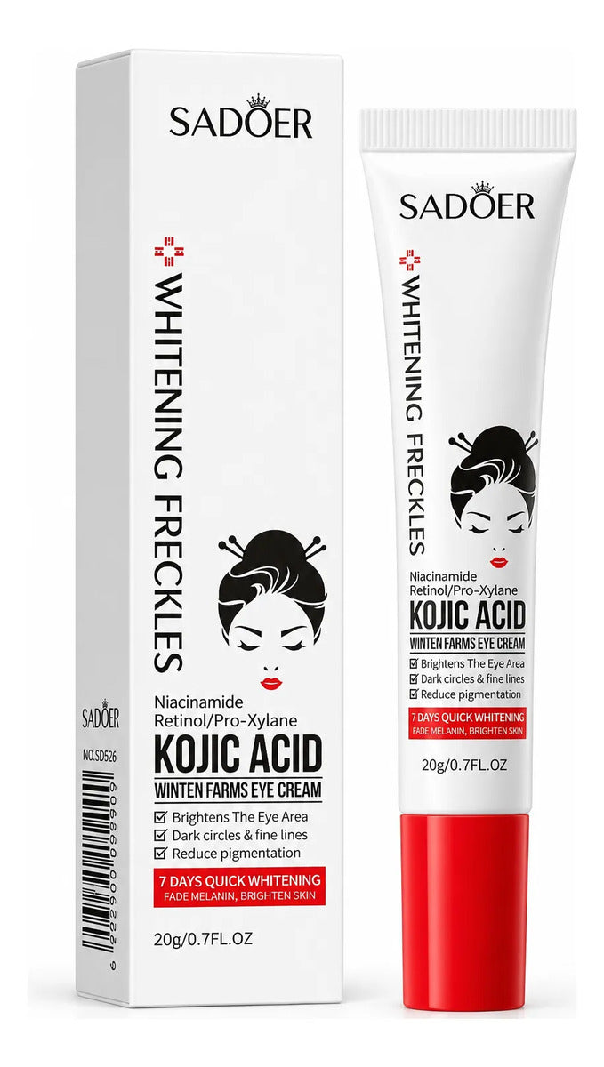 Crema Contorno de Ojos Ácido Kójico Sadoer 20 g con Niacinamida | OnlyShop