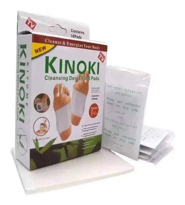 Parches para Pies Kinoki Caja con 10 Piezas | OnlyShop