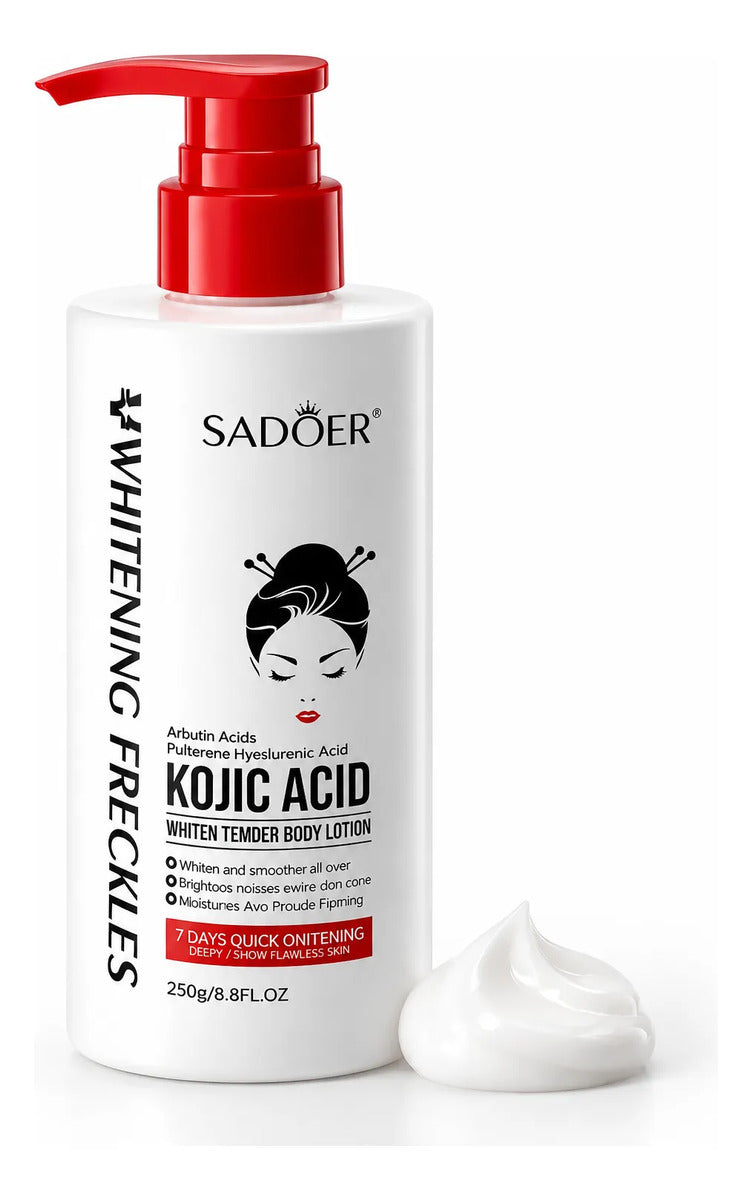 Loción Corporal Ácido Kójico Sadoer 250 g Hidratante | OnlyShop
