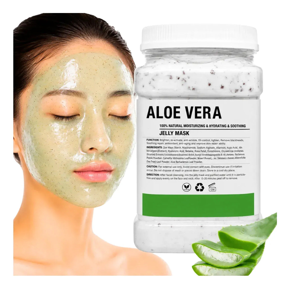 Jelly Mask 500 g Aloe Vera | OnlyShop