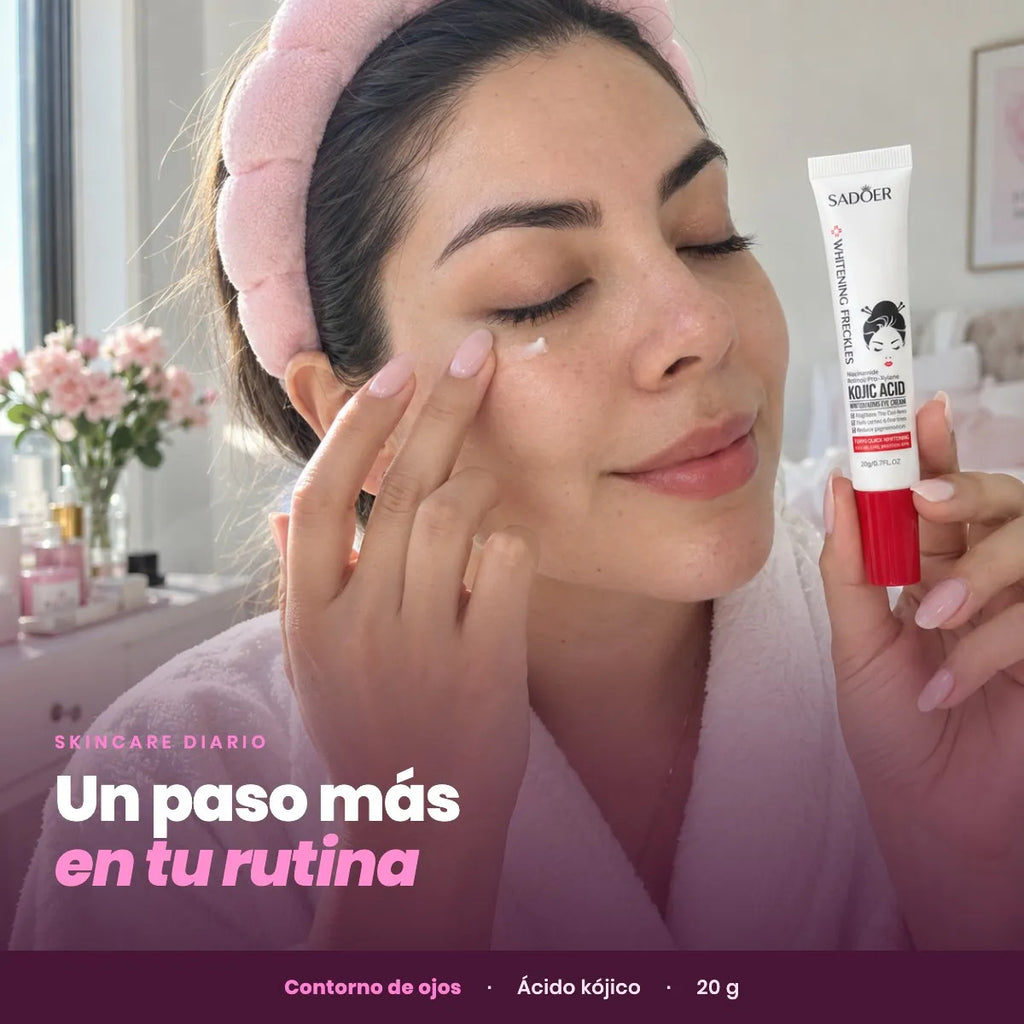 Crema Contorno de Ojos Ácido Kójico Sadoer 20 g con Niacinamida | OnlyShop